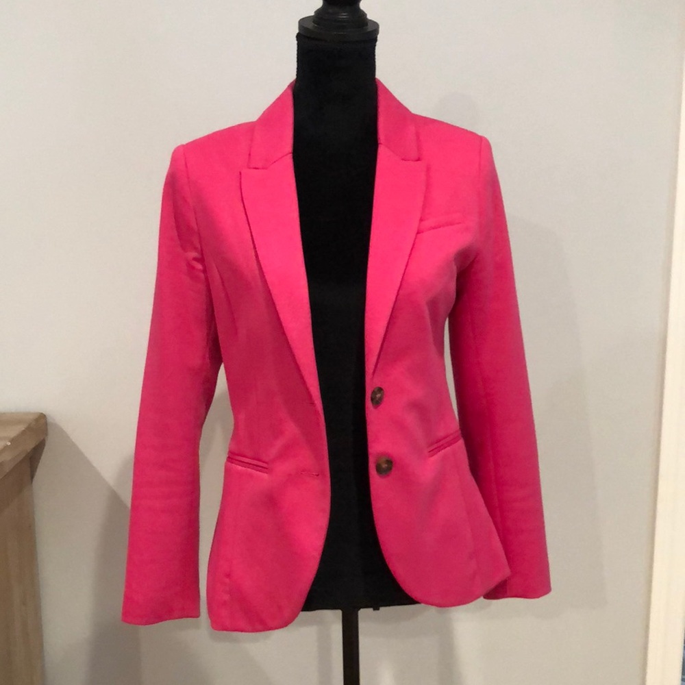 Hot pink H&M blazer size 6